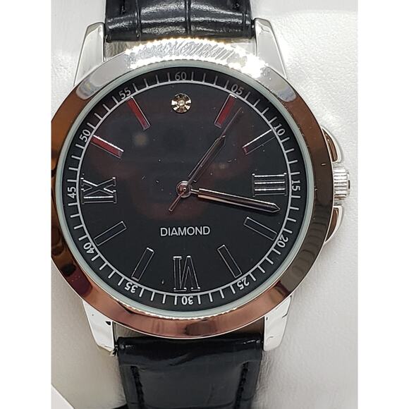 Men's 2 tone dress watch